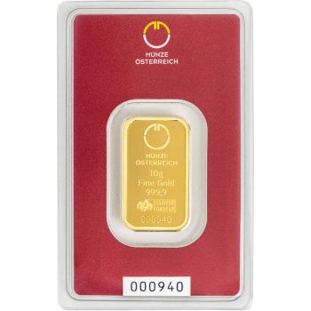 10 gr Lingou aur Munze Osterreich