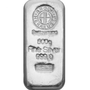 Lingou din argint Argor Heraeus 500 gr