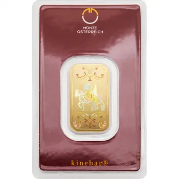 10 gr Lingou aur Munze Osterreich