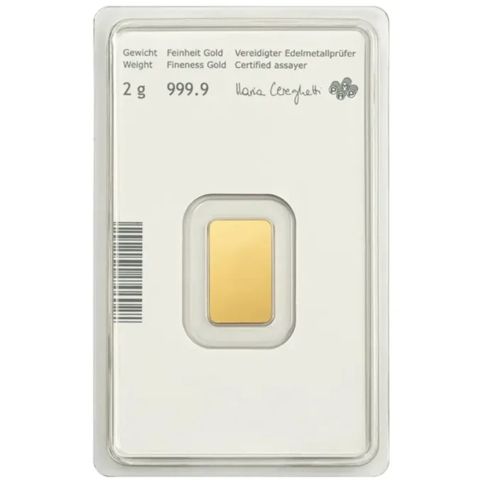 lingou-aur-munze-osterreich-2g-24k-999-9-spate certificat-neogold Lingou de aur Munze Osterreich 2g - aur 24K 999,9 spate certificat NeoGold