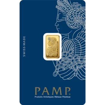 Lingou de aur Pamp 2.5g - aur 24K 999,9 certificat NeoGold