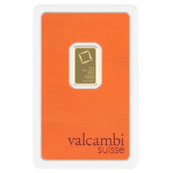 Lingou de aur Valcambi 2.5g - aur 24K 999,9 certificat NeoGold
