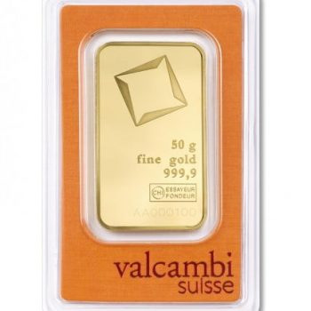 50 gr Lingou aur Valcambi Suisse