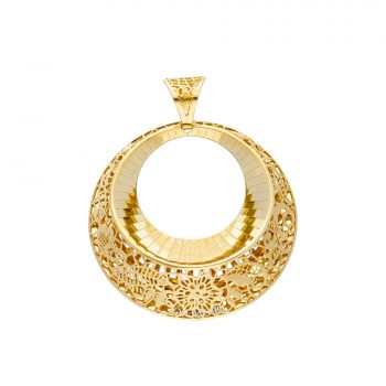 Pandantiv din aur 18k Gold Lace Circle