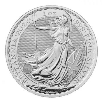 Moneda din argint Britannia 2024 1 OZ - 31.10 gr