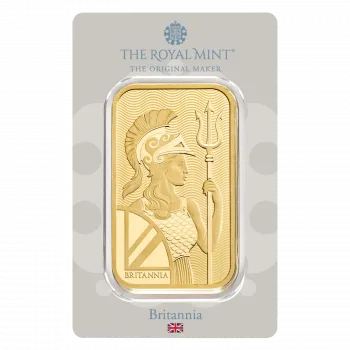 Lingou Aur Royal Mint Britannia-24K-100gr