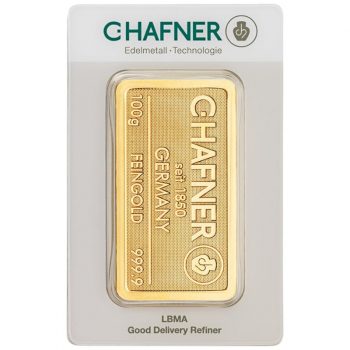 100 gr Lingou aur C. Hafner Germania