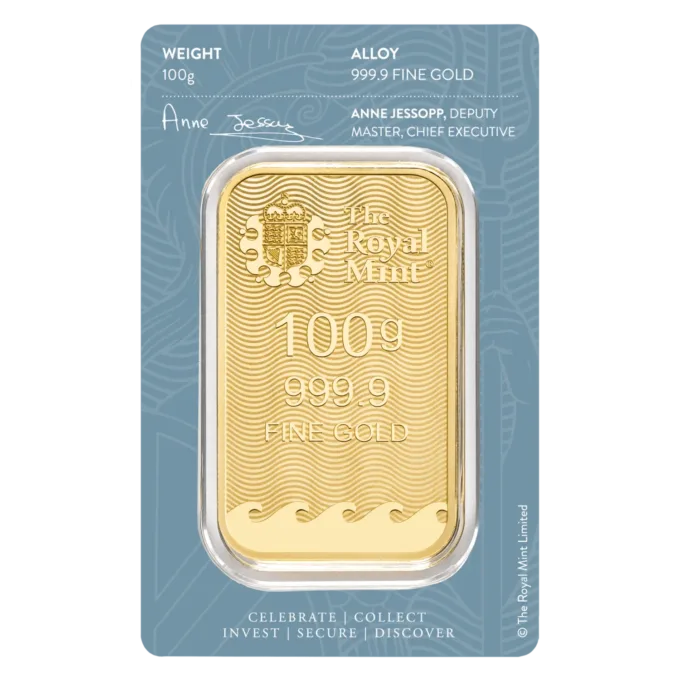 lingou-aur-royal-mint-100g-24k-999-9-certificat-spate-neogold Lingou de aur Royal Mint 100g - aur 24K 999,9 certificat NeoGold