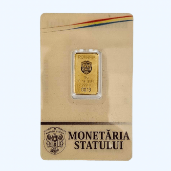 Lingou aur Monetaria Statului 5gr