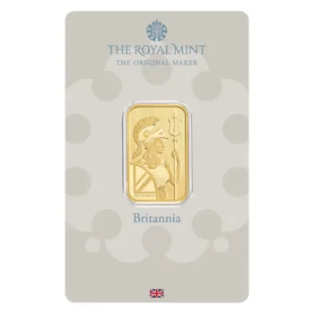Lingou de aur Royal Mint 10g - aur 24K 999,9 certificat NeoGold