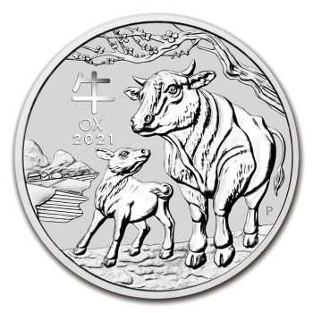 1000 gr Moneda din argint Year of the Ox 2021 Lunar III Australia