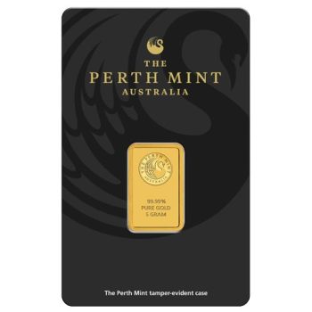 5g Lingou Aur Perth Mint Australia