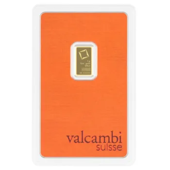 Lingou de aur Valcambi 1g - aur 24K 999,9 certificat NeoGold