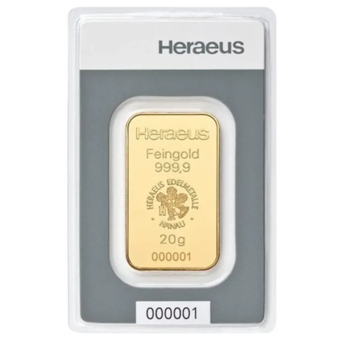 lingou-aur-heraeus-20g-24k-999-9-certificat-neogold Lingou de aur Heraeus 20g - aur 24K 999,9 certificat NeoGold