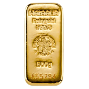 500g Lingou aur Heraeus