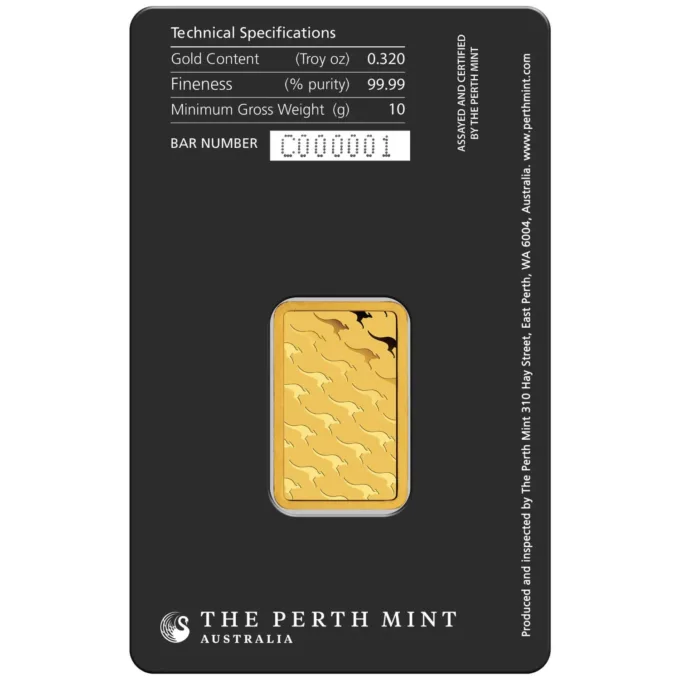 lingou-aur-perth-mint-10g-24k-999-9-spate-certificat-neogold Lingou de aur Perth Mint 10g - aur 24K 999,9 certificat NeoGold