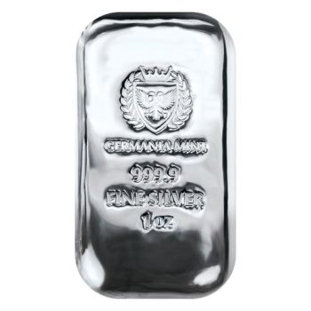 31.10g Lingou din argint Germania Mint 1Oz