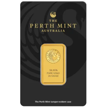 Lingou de aur Perth Mint 20g - aur 24K 999,9 certificat NeoGold