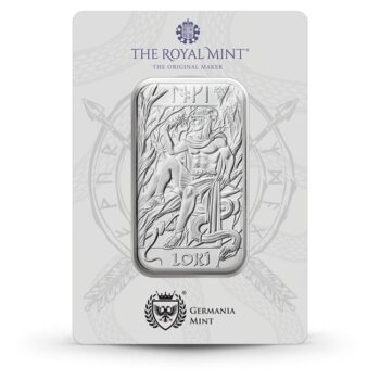 31.10g Lingou argint Zeii Nordici Royal Mint