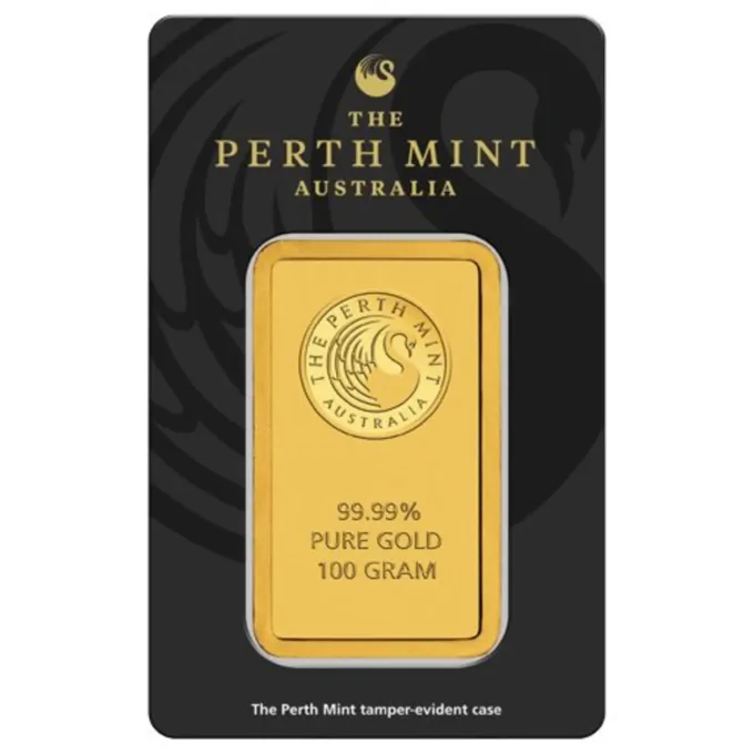 lingou-aur-perth-mint-100g-24k-999-9-certificat-neogold Lingou de aur Perth Mint 100g - aur 24K 999,9 certificat NeoGold