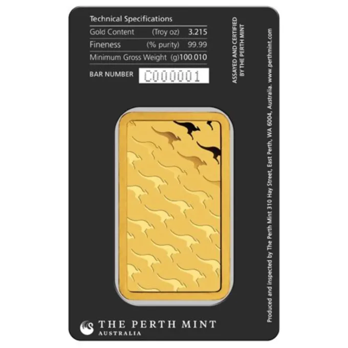 lingou-aur-perth-mint-100g-24k-999-9-spate-certificat-neogold Lingou de aur Perth Mint 100g - aur 24K 999,9 certificat NeoGold