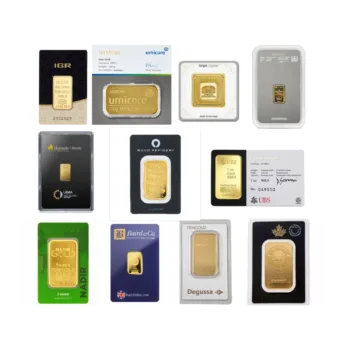 Serviciu rascumparare lingouri de aur 24K diverse branduri certificate LBMA NeoGold